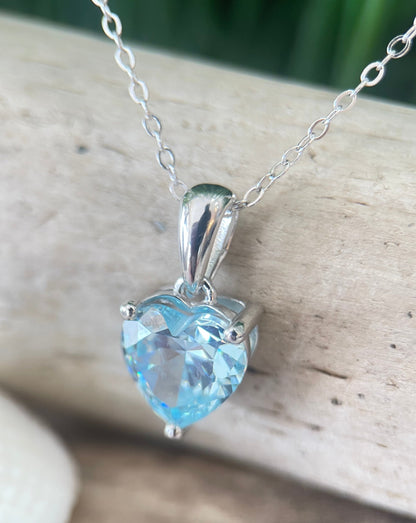 AQUAMARINE HEART