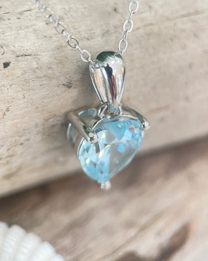 AQUAMARINE HEART