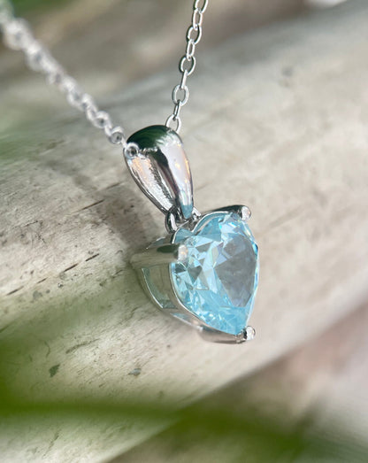 AQUAMARINE HEART