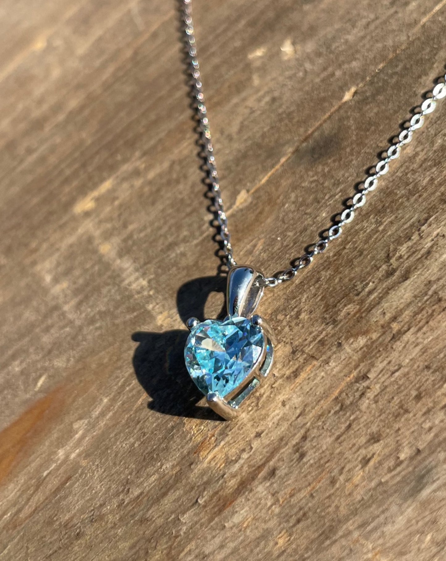 AQUAMARINE HEART